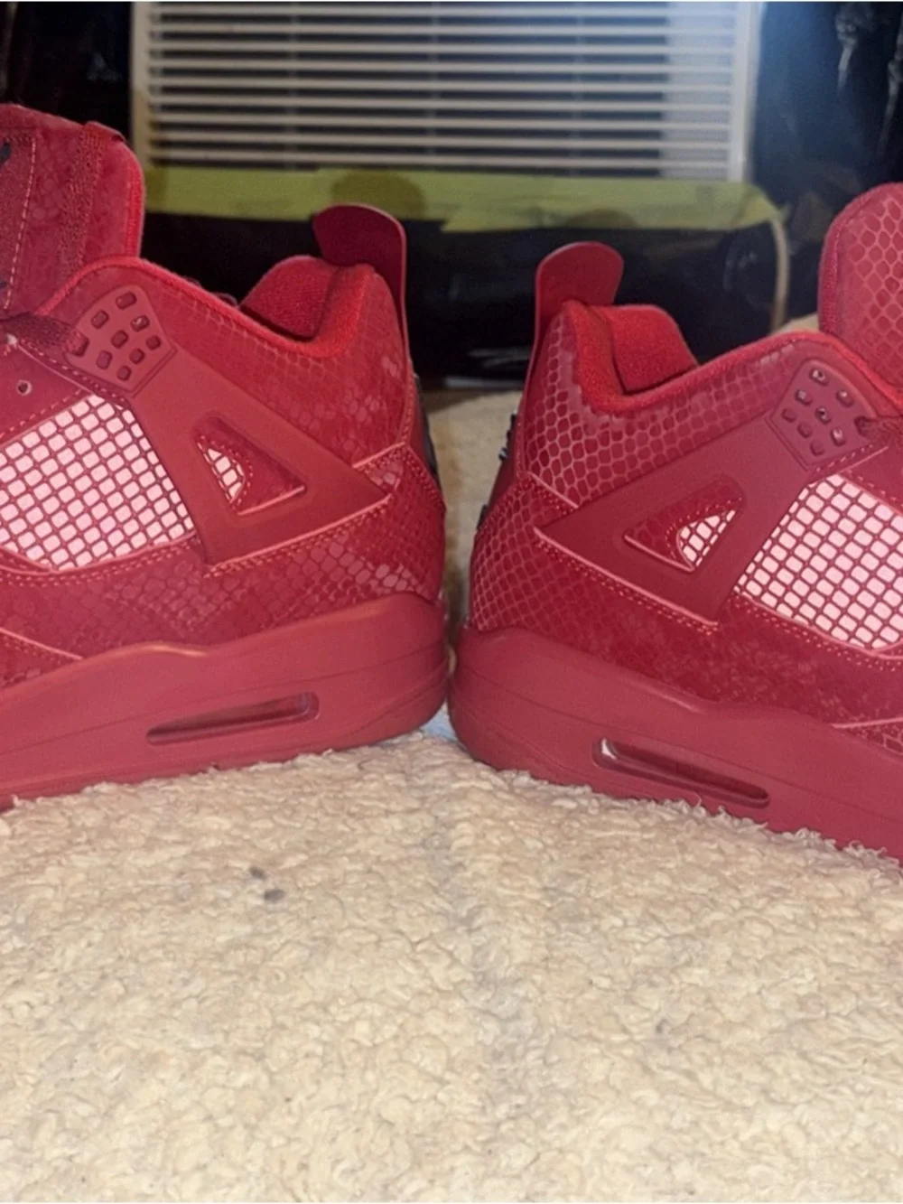 Jordan 4 Nigel Sylvester Red size 12